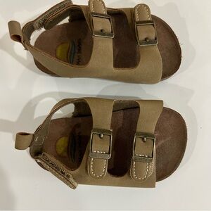 Toddler sandals Brown Maui Island
